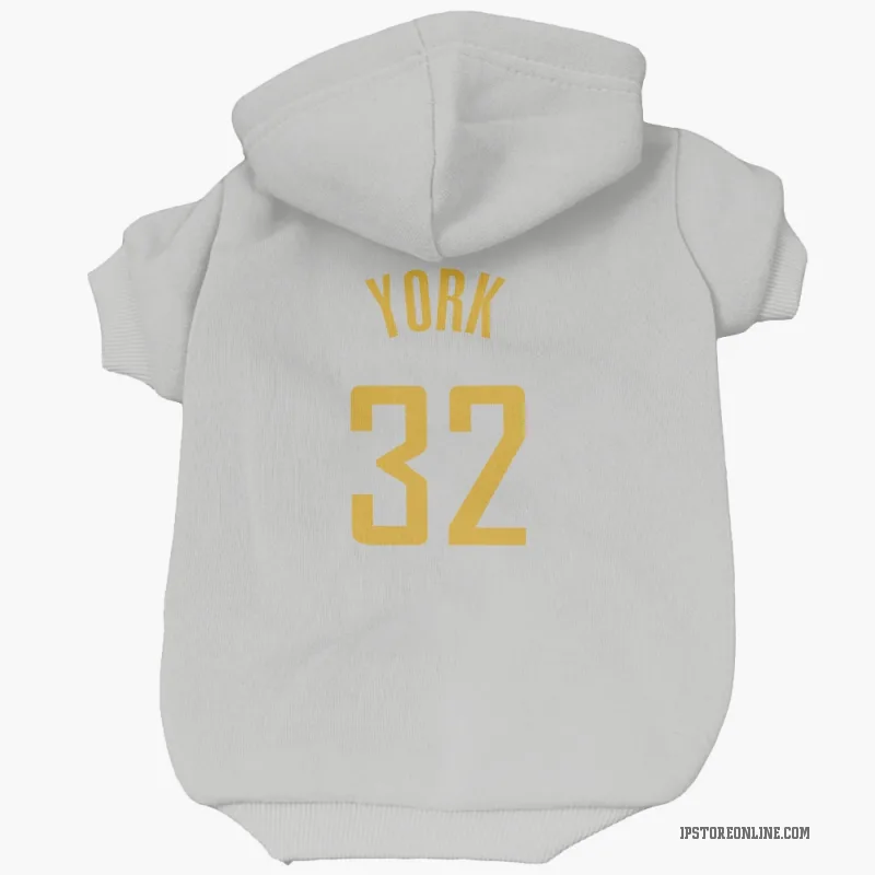 Gabe York  Navy Indiana Pacers  Cat & Dog Pet Hoodie