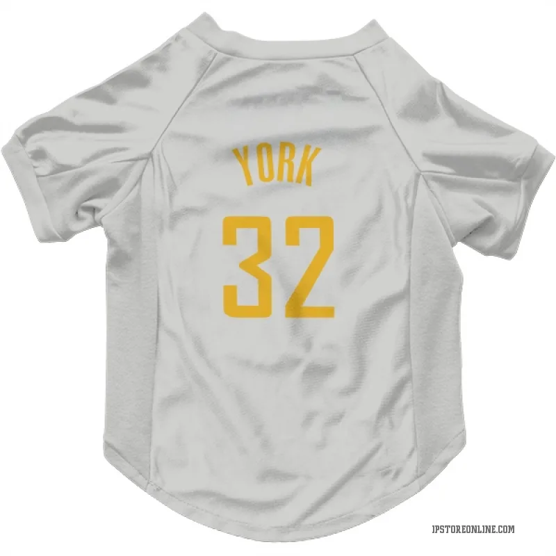 Gabe York  Navy Indiana Pacers  Cat & Dog Pet Jersey