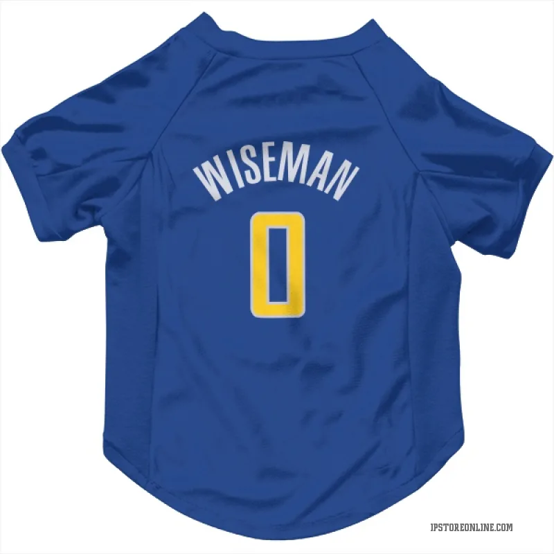 James Wiseman Blue Indiana Pacers Cat & Dog Pet Jersey