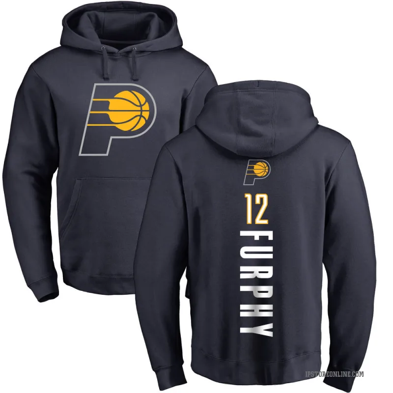 Johnny Furphy Youth Navy Indiana Pacers Branded Backer Pullover Hoodie