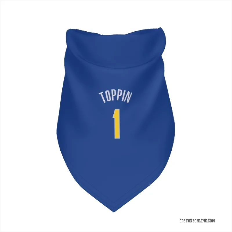 Obi Toppin  Blue Indiana Pacers  Cat & Dog Pet Bandana