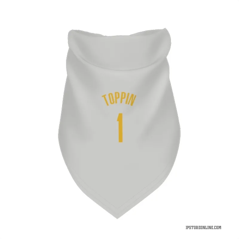 Obi Toppin  Navy Indiana Pacers  Cat & Dog Pet Bandana