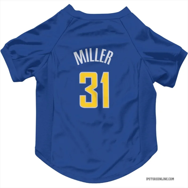 Reggie Miller  Blue Indiana Pacers  Cat & Dog Pet Jersey