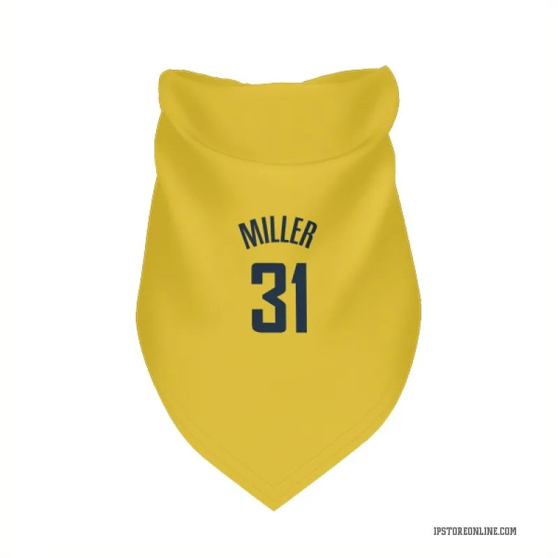 Reggie Miller Gold Indiana Pacers Cat & Dog Pet Bandana