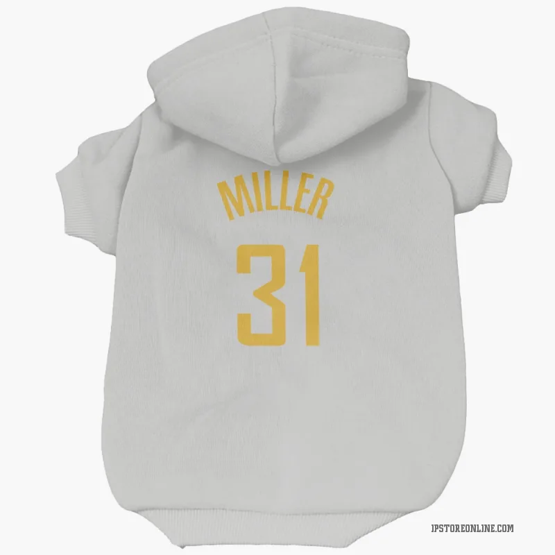 Reggie Miller Navy Indiana Pacers Cat & Dog Pet Hoodie
