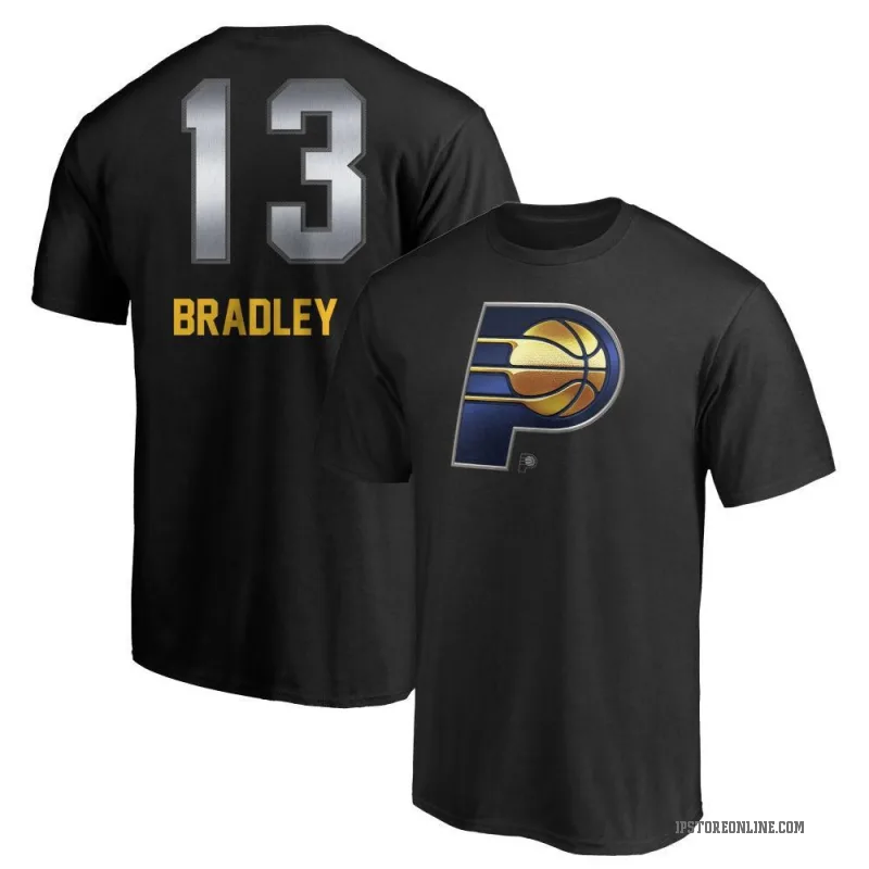Tony Bradley Men's Black Indiana Pacers Midnight Mascot T-Shirt