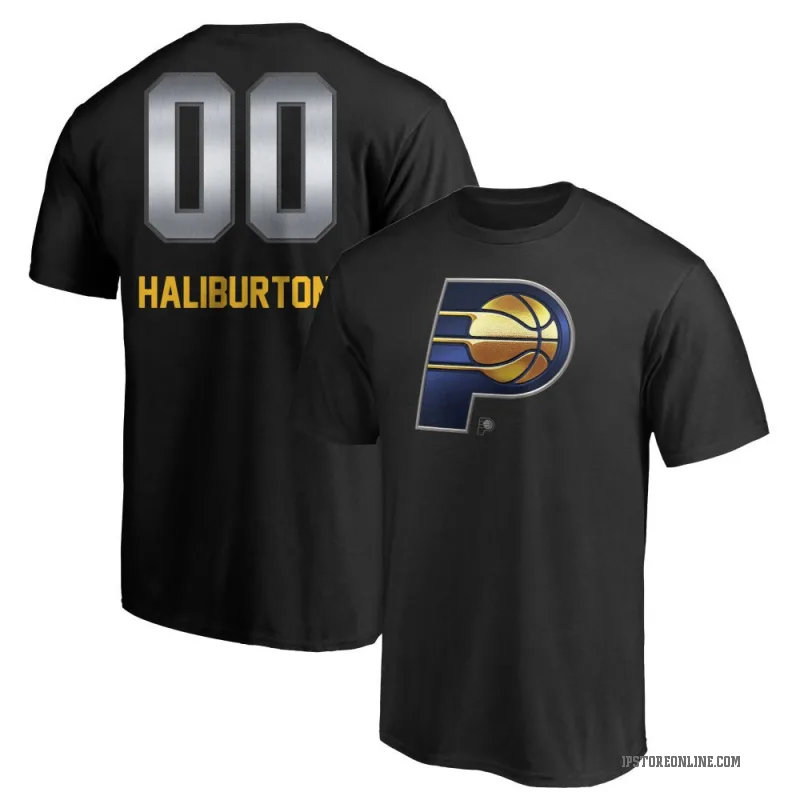 Tyrese Haliburton Youth Black Indiana Pacers Midnight Mascot T-Shirt